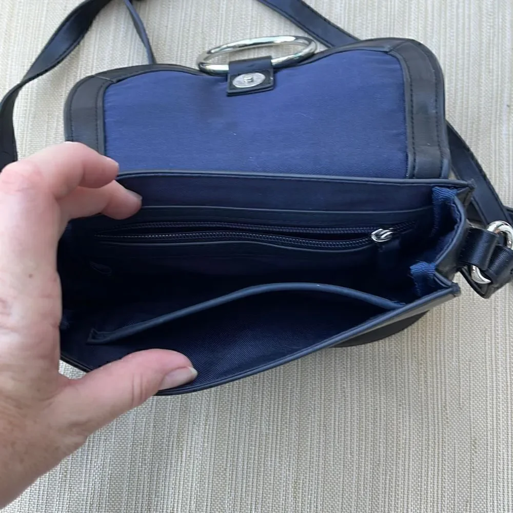French Connection adorable black crossbody bag